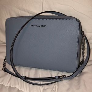 MICHAEL KORS Jet Set Saffiano Leather Crossbody